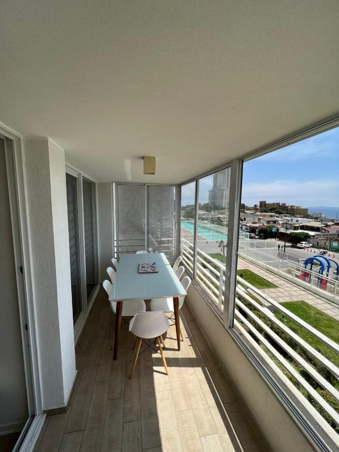 Ferienwohnung Concon Edificio Mares De Montemar Exterior foto